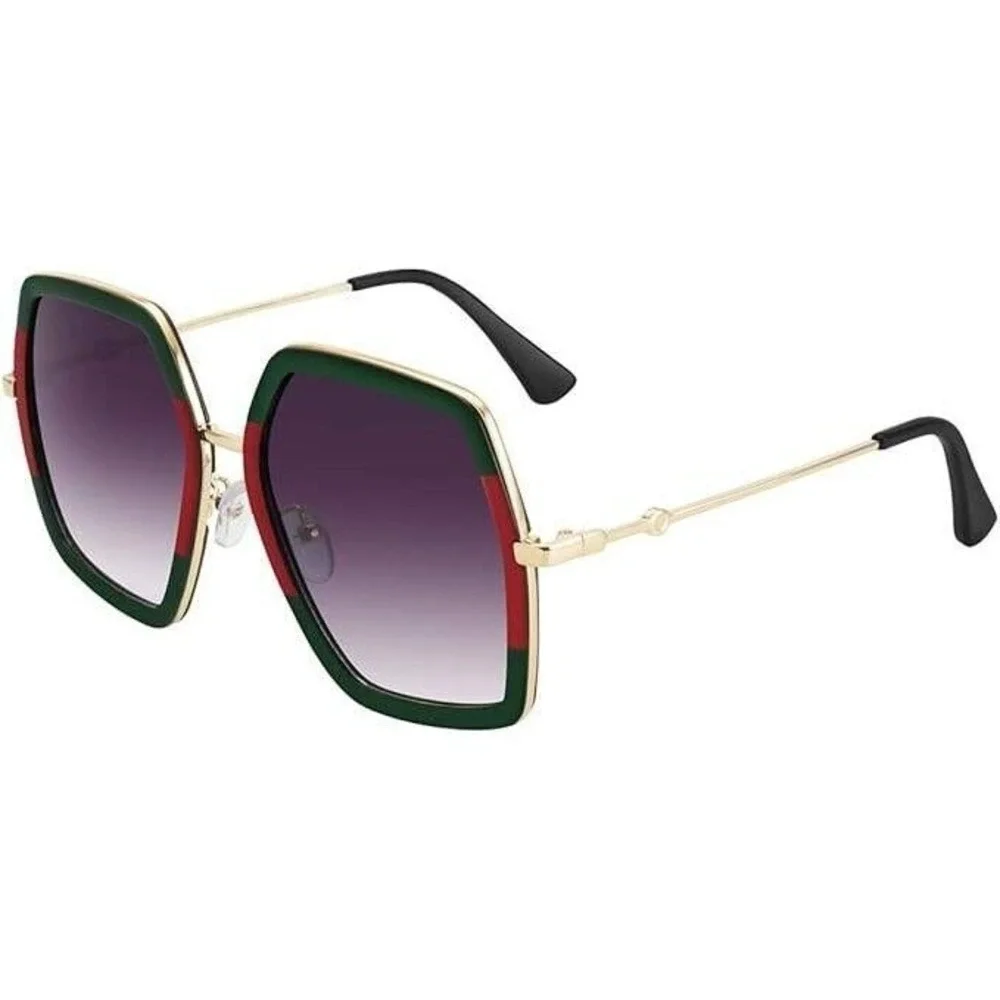 Novelty Sunglasses Oversized Square Sunglasses Women‎ Vintage Sunglass Fashion
